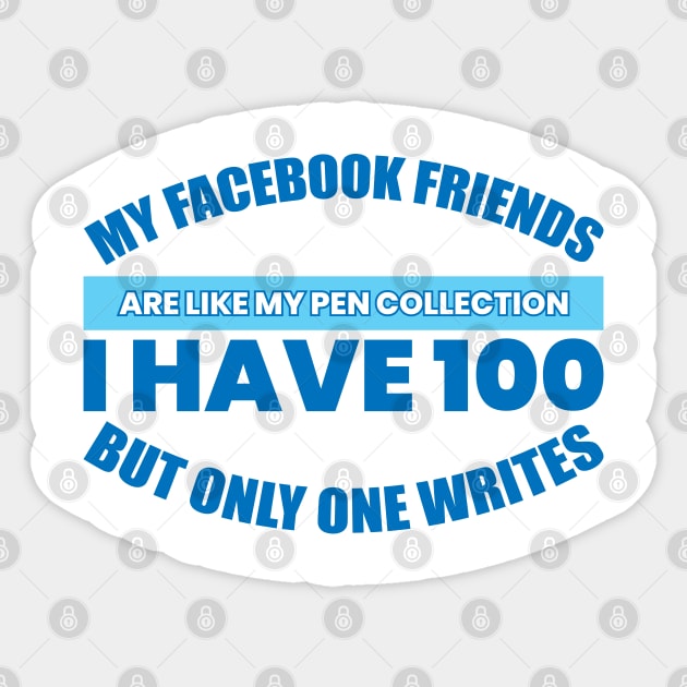 Funny Humor Friends Quote Sticker by Hifzhan Graphics
